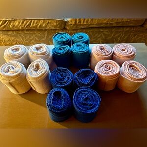 4 sets of polo wraps.  All in very good condition. Washed regularly.